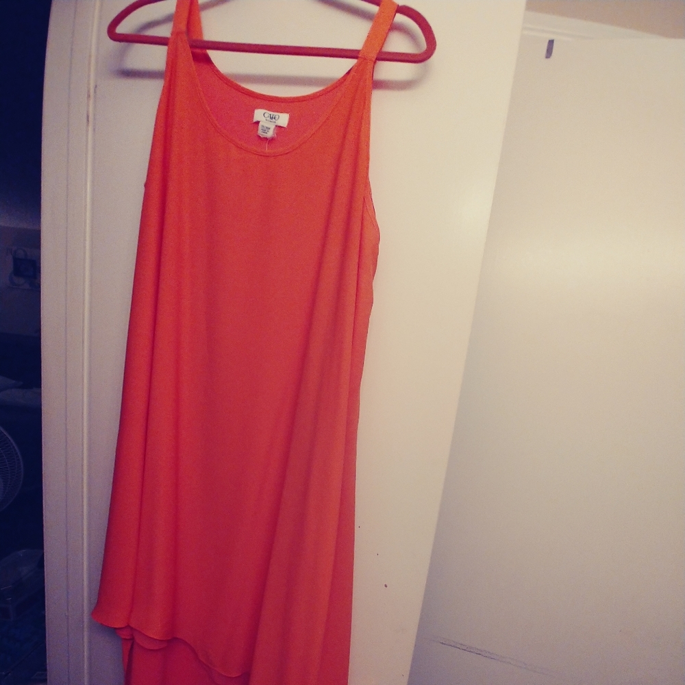 Cato hi-low dress